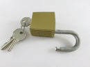 Vintage Corbin Padlock with 1 x AUE356 Key, 1 x AUE325 Key, 1 x Yale PX36 Key