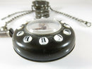 Rare Charles Oudin Palais Royal 52 Stem Wind Patented Half Hunter Pocket Watch