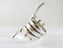 Alfredo Villasana Modernist Hinged Cuff Clamper Bracelet 925 Taxco Mexico