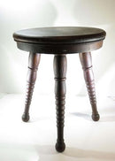 Antique Wood Foot Rest Antique Solid Wood Stool Rest Circa 1880's 14" High