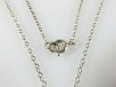 Sterling Silver Coin Alyison Vanity Name Pendant CUNO with Sterling Chain