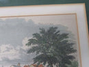 1855 Trinity College, Hartford Connecticut Hand Colored Woodblock Engraving