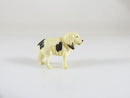 Old Figurine of an English Foxhound Dog Handmade Okimono 1" x 3/4"