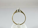 14K Diamond Engagement Ring .25 CTW Engagement Ring Size 7.25