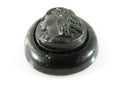 Antique Victorian Mourning Cameo Choker with Wood Frame