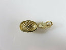 14K Yellow Gold Bahamas Pineapple Pendant/Charm, Diamond-Cut, 2.2 g