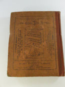 Rear cover with printed advertising for The Normal Music Course and Silver, Burdett & Company.