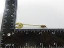 Vintage Harrah’s Horseshoe Casino Stick Pin Red Enamel Gold Tone - Approx. 2 1/2"