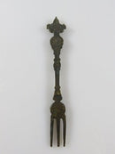 Old Washington DC Souvenir Oyster Fork Metal Woodward & Lothrop Italy