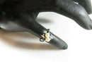 10K White Gold Kimberly Ring Pearls & Lab Created Blue Sapphires Sz 5.75