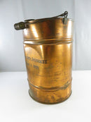 1899 Wilmot Castle Copper Baby Bottle Sterilizer Pasteurizer Set with 3 Glass Nursing Bottles Rochester NY Patent June 6 1899