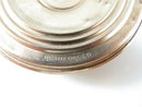 1940's Large Sterling Reinforced Dove Brooch Patented Pink Rose Gold Tone