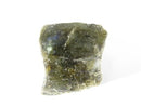 World of Science Labradorite Specimen Polished Showing Strong Iridescence
