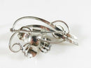 Vintage Forstner Sterling Silver Modernist Mid Century Flower Brooch
