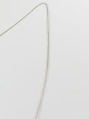 Vintage Sterling Silver Filigree Cross 1 7/8" With 18" Sterling Silver Chain