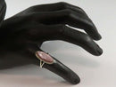 925 Sterling Polished Shell Fashion Finger Ring Signed ARC Mexico Sz 8