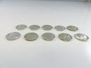 Lot of 10 US Roosevelt Silver Dimes 90% Silver Various Mint Marks 90% silver dimes US silver coins Roosevelt dimes lot