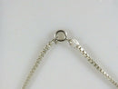 Vintage Beaded Cross 3" x 2" with 24" Box Chain House of Bangles Sterling