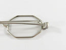 c1850 Coin Silver Eyeglass Spectacles With Glass Childrens 4" Temples