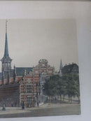 Borsen | La Bourse Heinrich Hansen Color Lithograph I W Tegner & Kittendorff