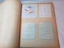 Circa 1943 Wedding Scrap Book Invitations, New Paper Cuts, Cards, Western Union