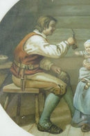 Miniature Antique Lithograph by Adolph Tidemand Printed by N.W.D. & S Norway c19