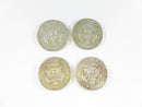 1967 Kennedy Half Dollar Lot 40% Silver Coins Set of 4 Kennedy half dollar set 1967 silver coins coin collection