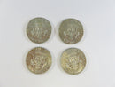 1967 Kennedy Half Dollars 40% Silver Lot of 4 Circulated Coins 40% silver coins circulated Kennedy coins coin collecting