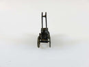 Antique 900 Silver Charm China Export Rikshaw Taxi Charm, Rickshaw Cab