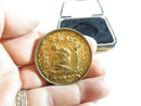 Circa 1912 Alexander Clark Co LTD Gold Washed Sterling Silver Agriculture Medal