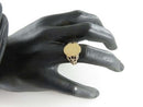 Antique c1910 Edwardian 10K Ostby Barton HMS Titanic Men's Signet Ring Size 9.75