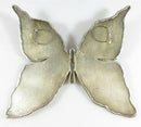 Huge Unsigned Artisan Sterling Silver Eclectic Butterfly Scarf Slide Pendant