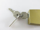 Vintage Corbin Padlock with 1 x AUE356 Key, 1 x AUE325 Key, 1 x Yale PX36 Key