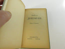 Studies in Jeremiah by Clyde T. Francisco Hardcover Biblical Studies Book with Scroll Cover Illustration and Old Testament Prophet Study