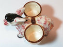 Vintage Unique Pack Mule Water Urns Hand Painted Salt Pepper Shaker Set SP89