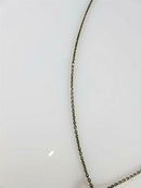 800 Silver Jesus Pendant 13 1/2" 925 Cable Chain Gori & Zucchi Italy