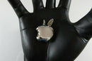 Taxco Apple Pendant Brooch 925 Sterling Silver Unique School Teacher Jewelry