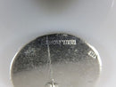 Vintage Sterling Silver Egyptian Eye of Horus Coin Style Pendant Artisan Piece
