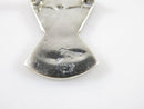 Lovely Inlaid Abalone Figural Woman Sterling Silver Mexico Brooch