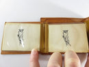 Genuine Vintage Tooled Leather Wallet Billfold Souvenir In Original Gift Box