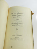 Foreword pages discussing publication and preservation of George Washington’s will.