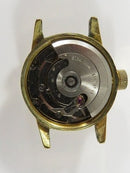 c1970's Telstar 21 Jewel Automatic Incabloc Wrist Watch 24 Hour Dial Red Second