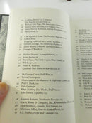 Contents pages listing selections 26 through 50, including Cadillac Motor Car Company, Robert Frost, Ernest Hemingway, John Steinbeck, and Mortimer Adler.