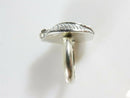 Lovely Opal Doublet Sterling Silver Native American Style Statement Ring Sz 7.25