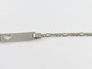 Vintage 5 1/4" Childs Petite Vanity Plate Love Token Bracelet