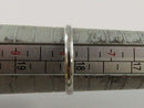 925 Sterling Polished Shell Fashion Finger Ring Signed ARC Mexico Sz 8