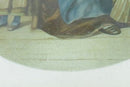Miniature Antique Lithograph by Adolph Tidemand Printed by N.W.D. & S Norway c19