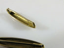 Matched Pair 10K Yellow Gold Beauty / Lingerie Pins Monogrammed “G” Edwardian