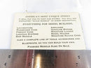 Hobby Craft Stores Inc New York Miniature & Model  Builders Business Card
