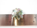 1" Vintage Abalone Inlaid Sterling Silver Scarf Collar Pin Wheel Flower Sun Burs